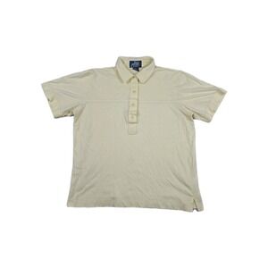 Spalding Tour‎ Edition Vintage Yellow Polo Men's Size Large Shirt